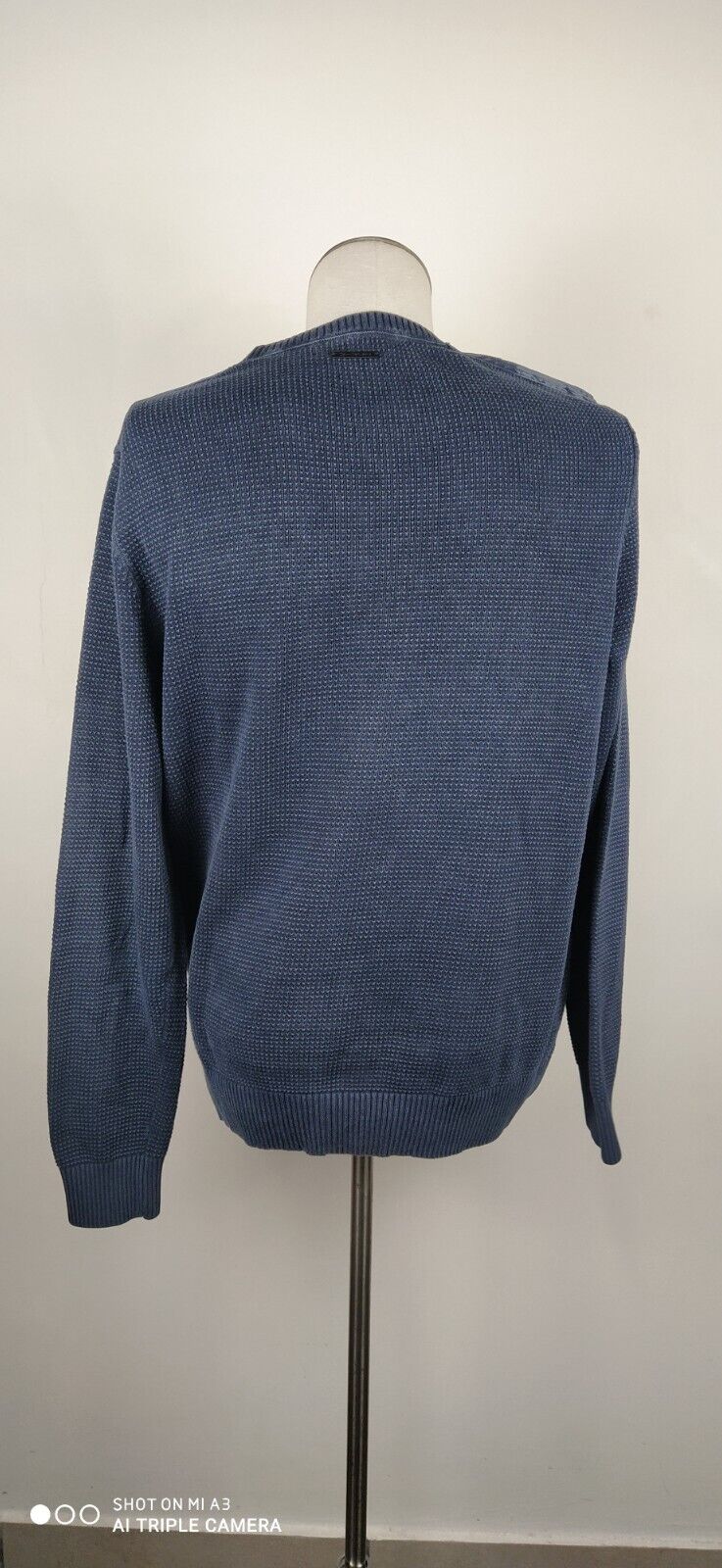 CALVIN KLEIN JEANS MAGLIONE COTONE COTTON VINTAGE UOMO Tg. L MAN SWEATER CASUAL