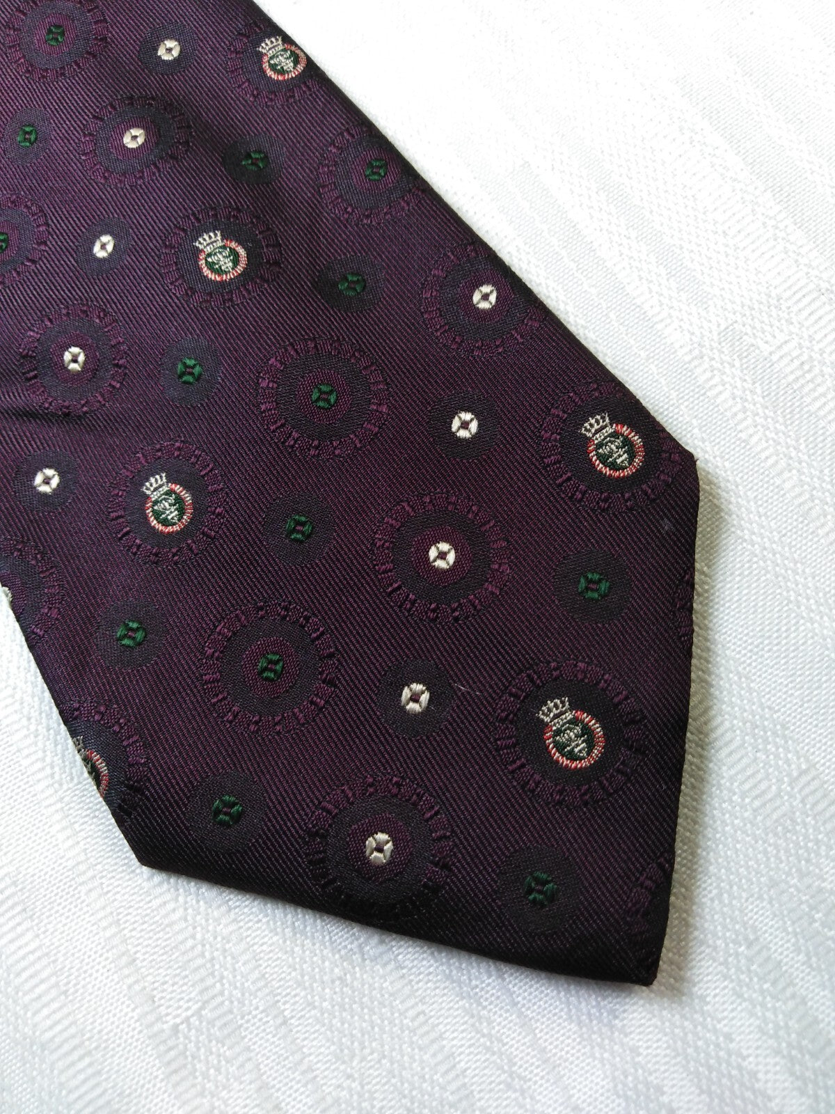 PIERRE BALMAIN 100% SILK TIE SETA CRAVATTA NECKTIE ITALY VINTAGE CLASSIC