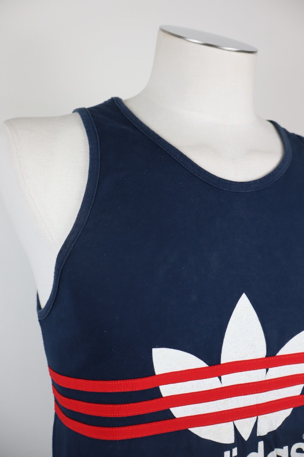 ADIDAS MAGLIA CANOTTA UOMO COTONE TG I 4 MAN COTTON T-SHIRT CASUAL VINTAGE TOP