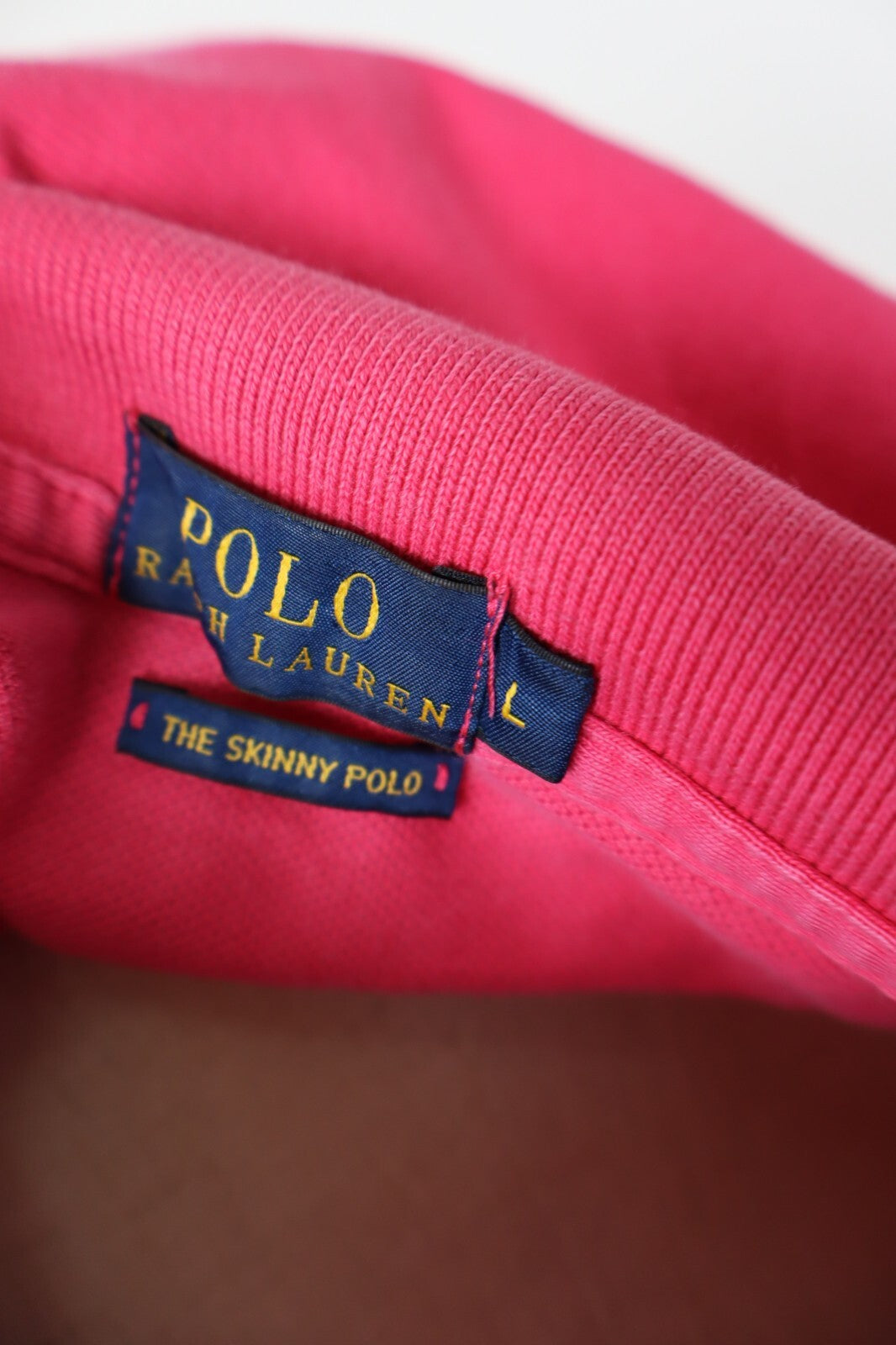 POLO RALPH LAUREN POLO MAGLIA COTONE DONNA TG. L WOMAN CASUAL VINTAGE T-SHIRT
