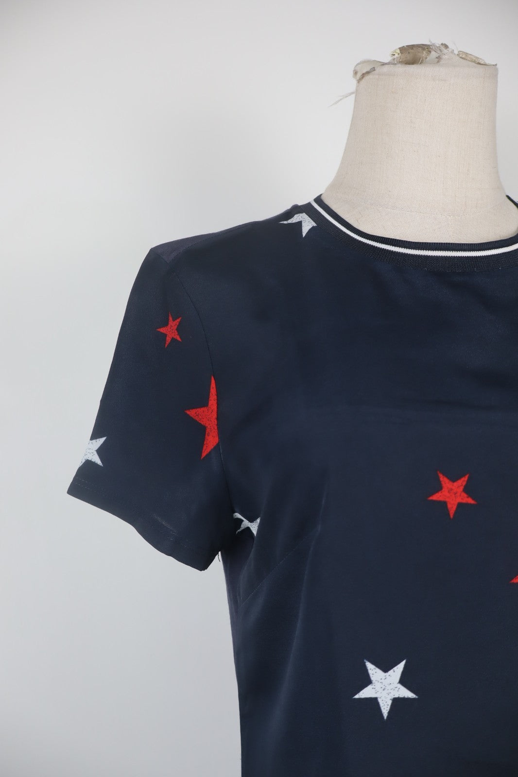 TOMMY HILFIGER DENIM MAGLIA DONNA M WOMAN CASUAL VINTAGE TOP T-SHIRT COTONE