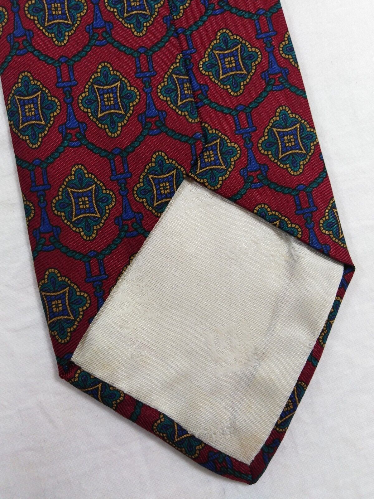 GUY LAROCHE PARIS  SILK TIE SETA CRAVATTA NECKTIE MADE IN ITALY