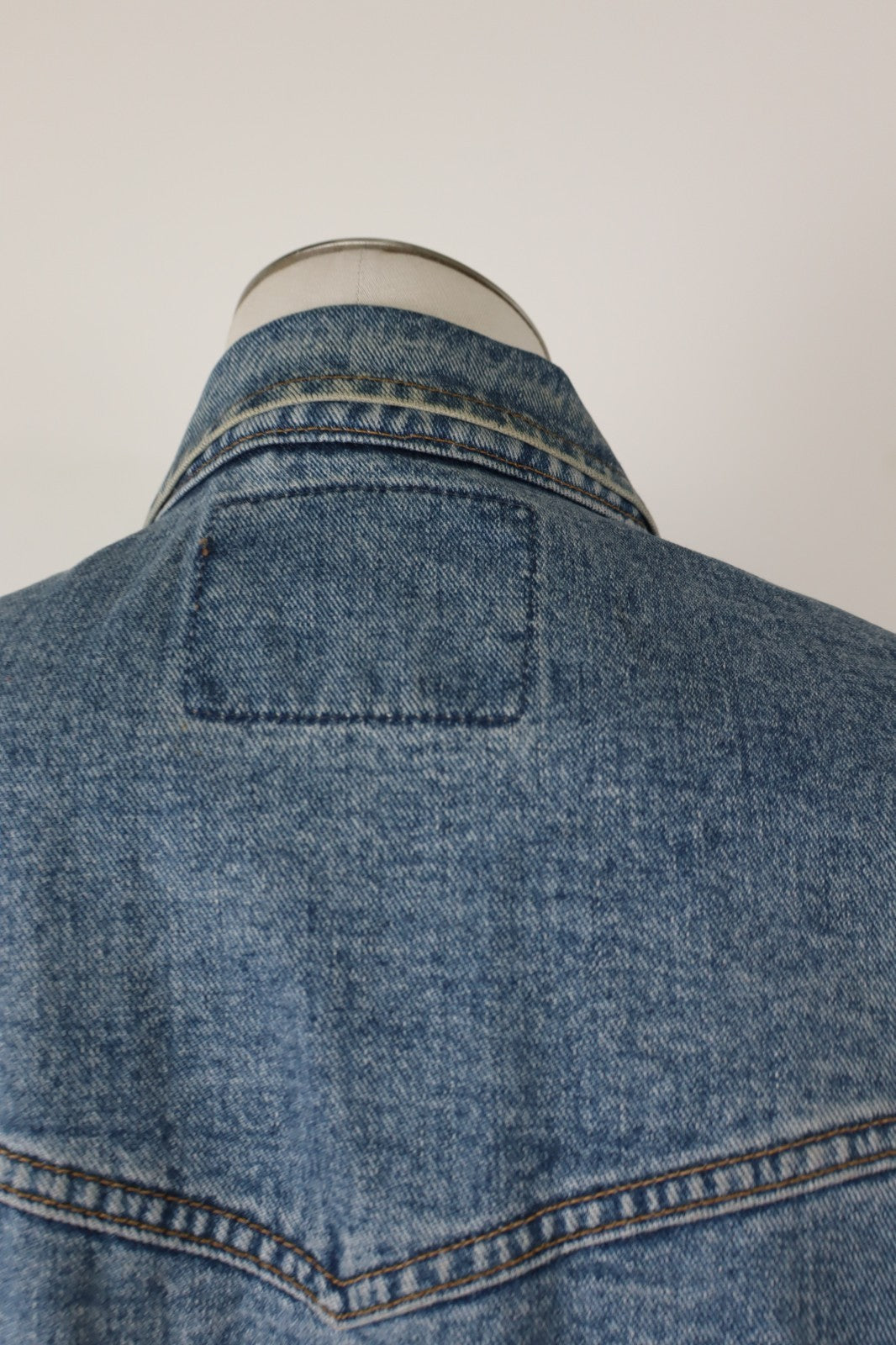 WRANGLER GIUBBINO JEANS COTONE UOMO TG XL MAN JACKET CASUAL VINTAGE DENIM COTTON