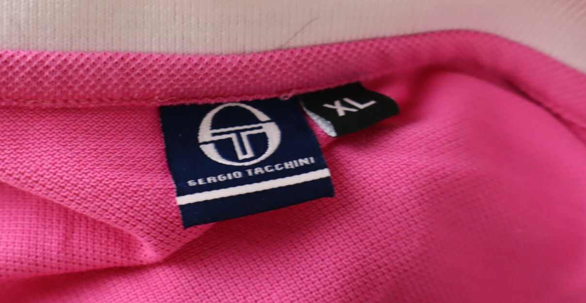 SERGIO TACCHINI MAGLIA POLO COTONE UOMO TG. XL MAN T-SHIRT CASUAL VINTAGE