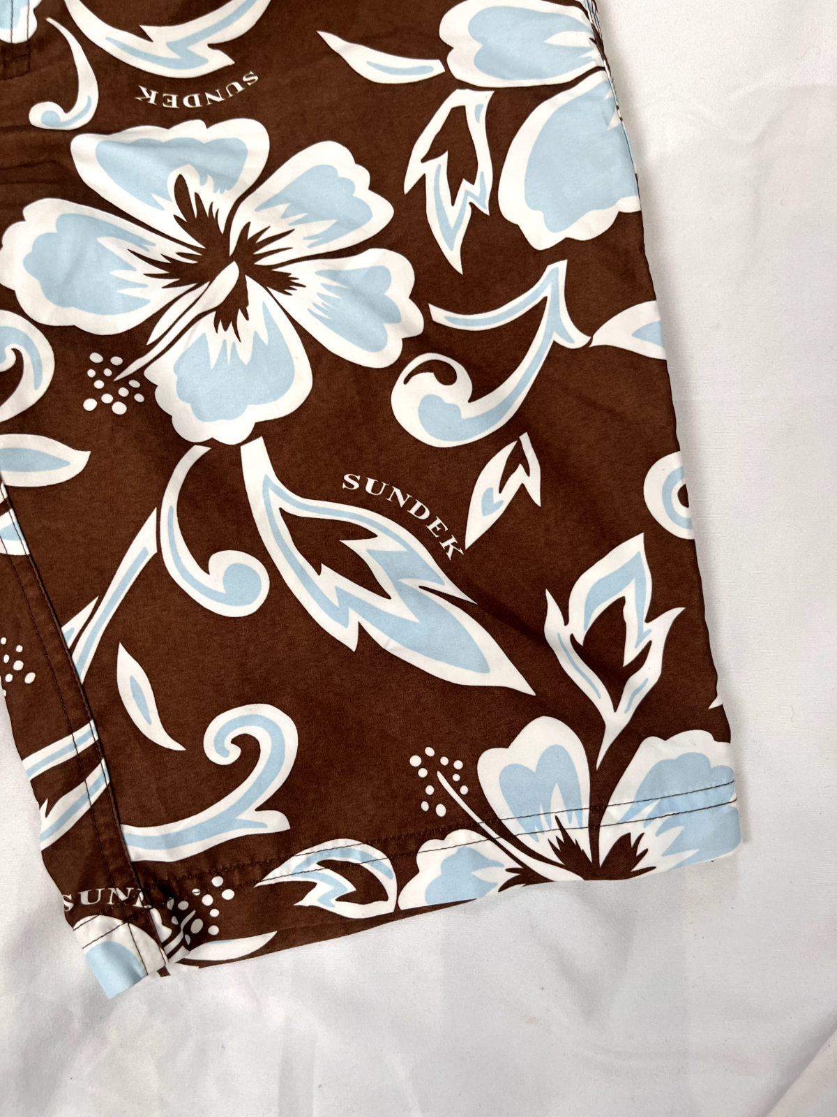 SUNDEK COSTUME PANTALONCINO MARE UOMO TG 2 MEN SWIMSUIT VINTAGE CASUAL