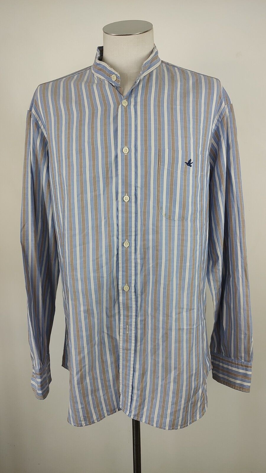 BROOKSFIELD CAMICIA UOMO COTONE TG. 44  MAN CASUAL VINTAGE SHIRT ITALY