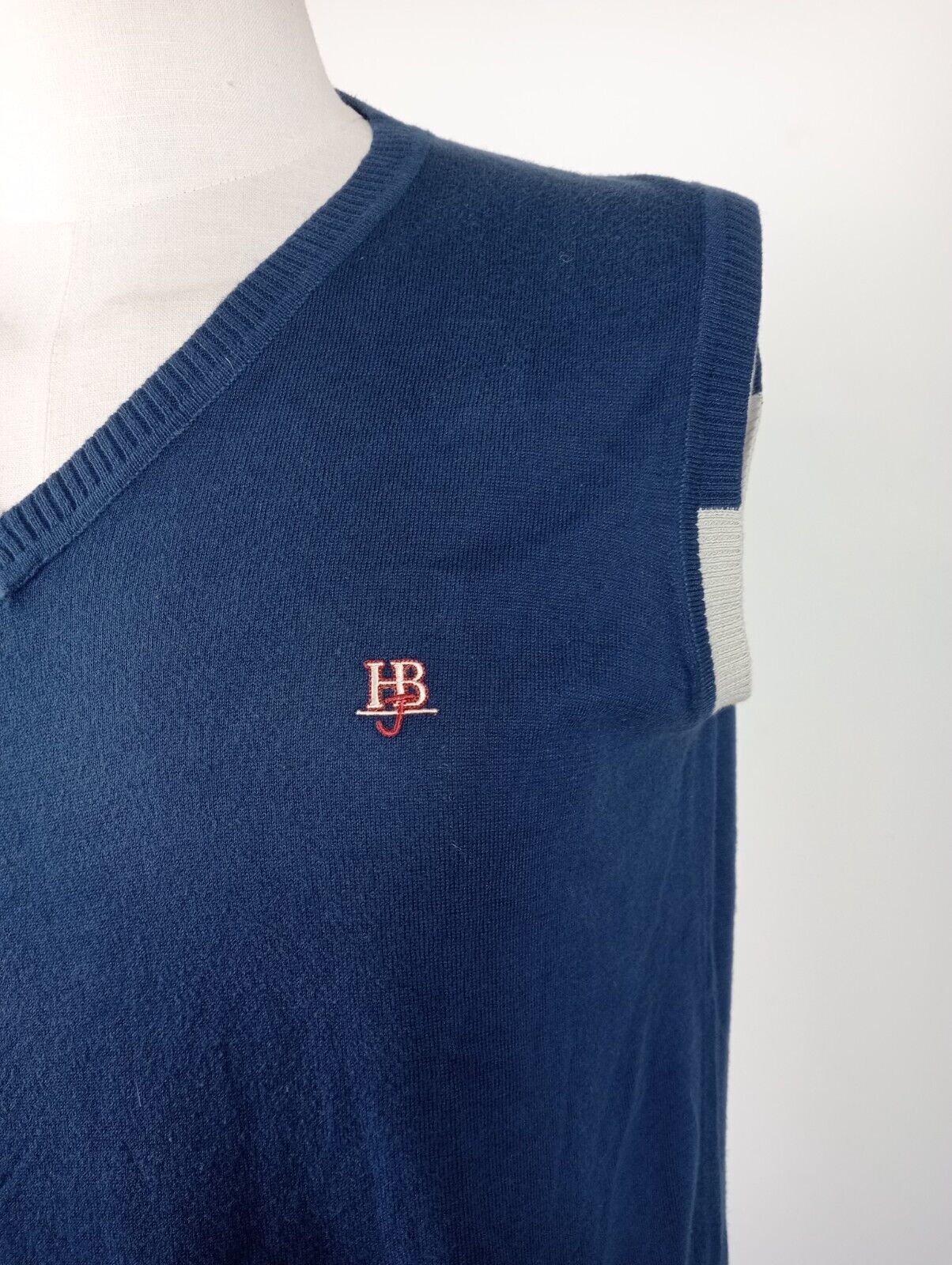 HARMONT & BLAINE SMANICATO MAGLIONE COTONE GILET UOMO M SWEATER CASUAL VINTAGE