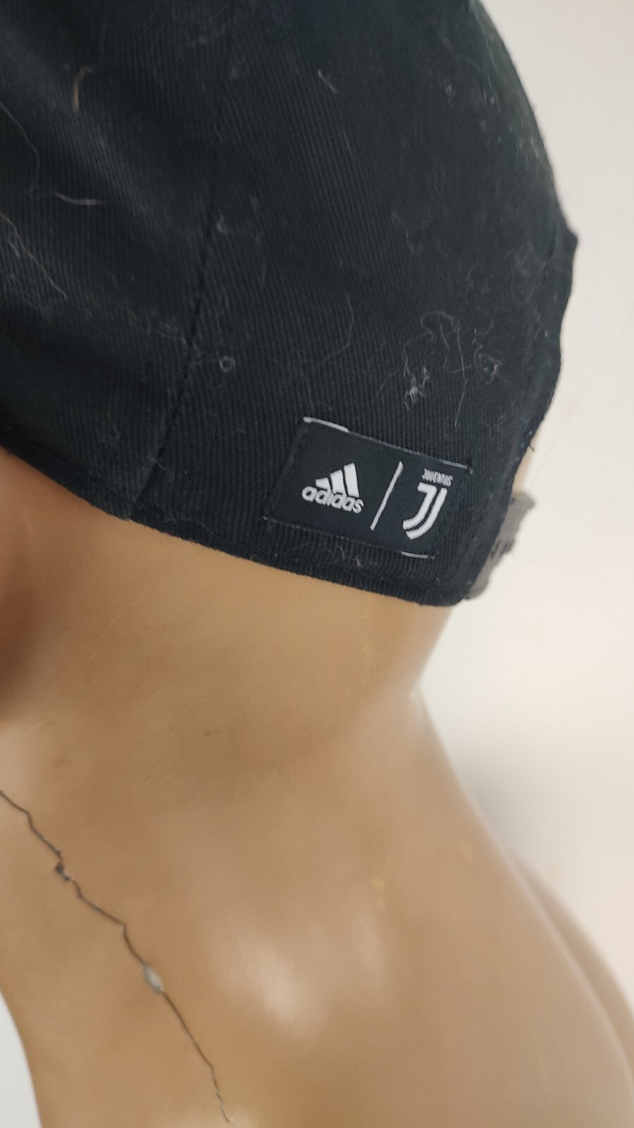 ADIDAS JUVENTUS BERRETTO UOMO CALCIO SOCCER TAGLIA REGOLABILE HAT VINTAGE