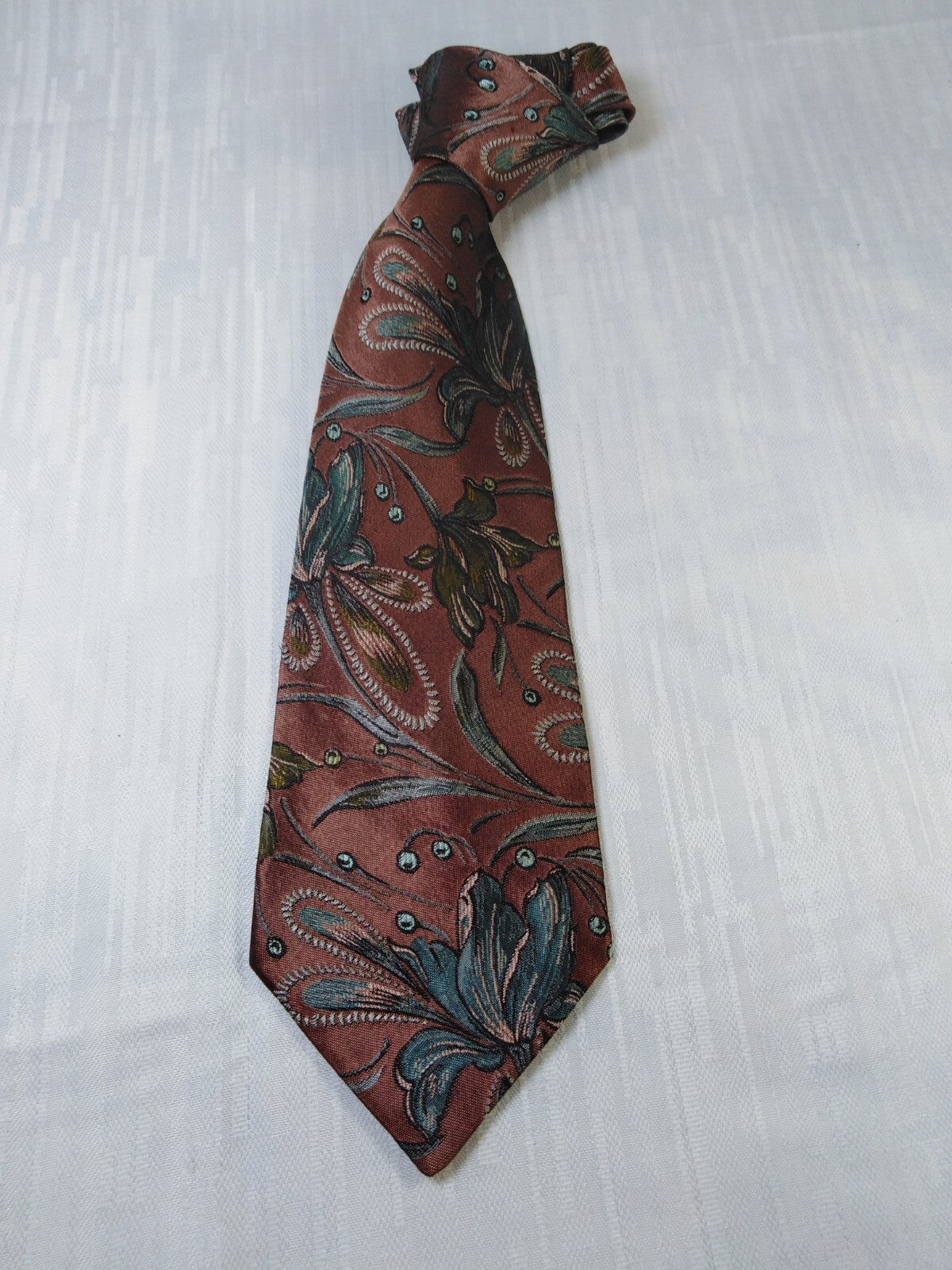 GIAN MARCO VENTURI 100% SILK TIE SETA CRAVATTA NECKTIE MADE IN ITALY