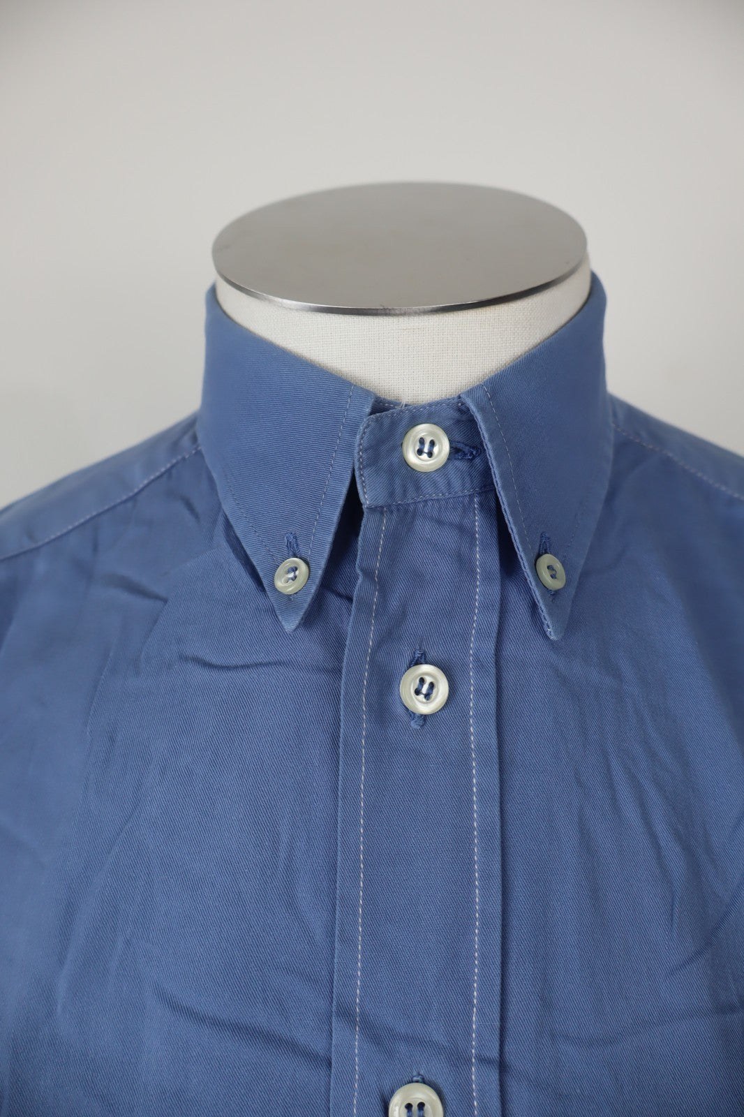 EMPORIO ARMANI CAMICIA SHIRT UOMO MAN TG. 15,5 CASUAL VINTAGE COTTON COTONE