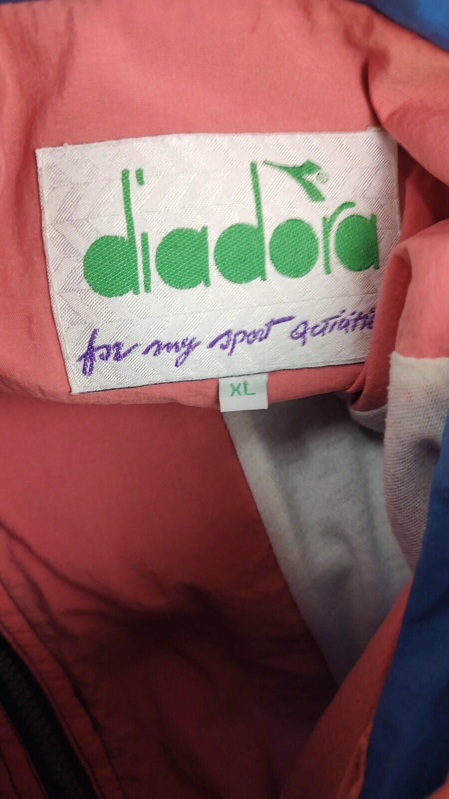 DIADORA GIUBBINO UOMO Tg XL MAN CASUAL VINTAGE JACKET