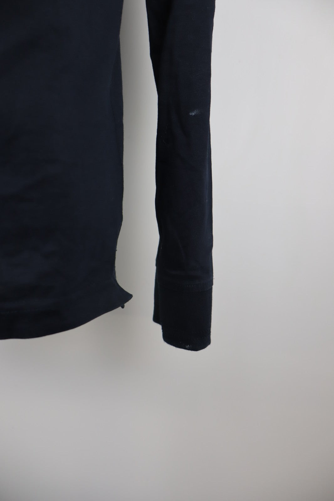 TOMMY HILFIGER POLO CON ZIP MAGLIA UOMO TG M MAN COTONE T-SHIRT CASUAL VINTAGE