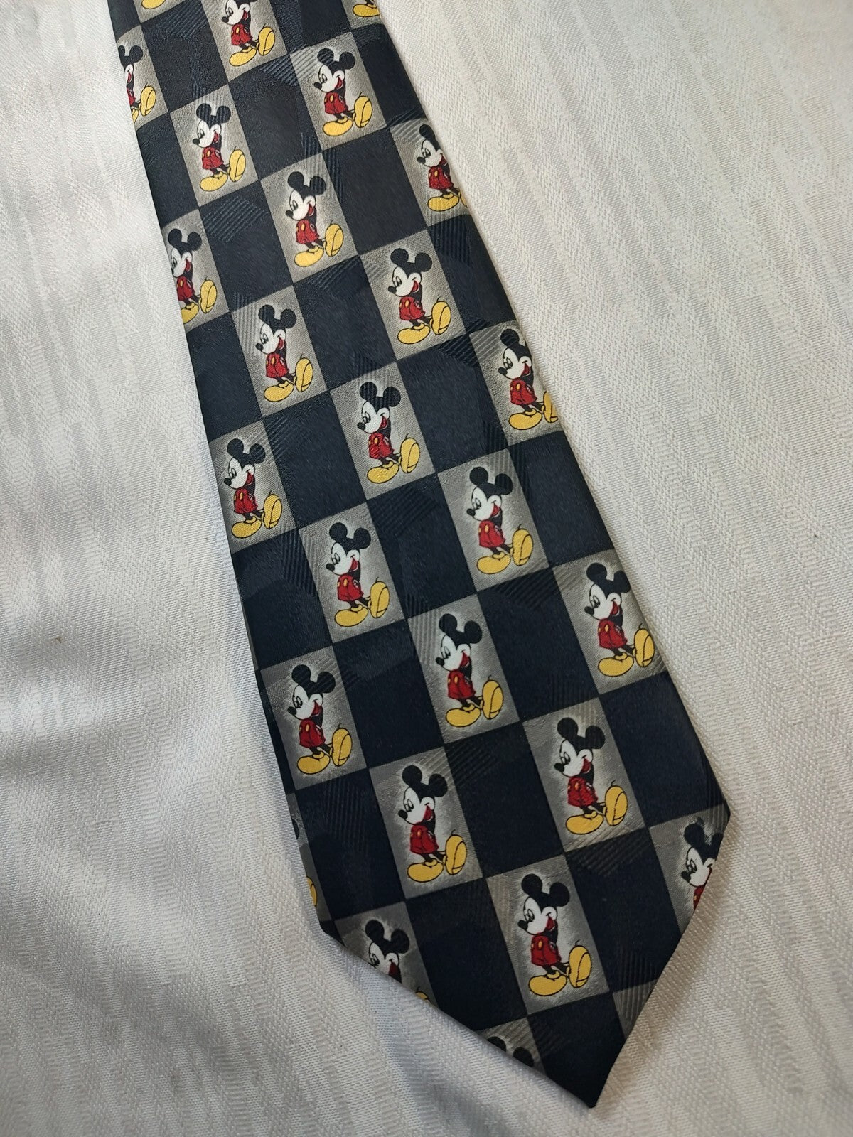 MICKEY UNLIMITED TOPOLINO TIE CRAVATTA NECKTIE MADE IN ITALY CLASSIC