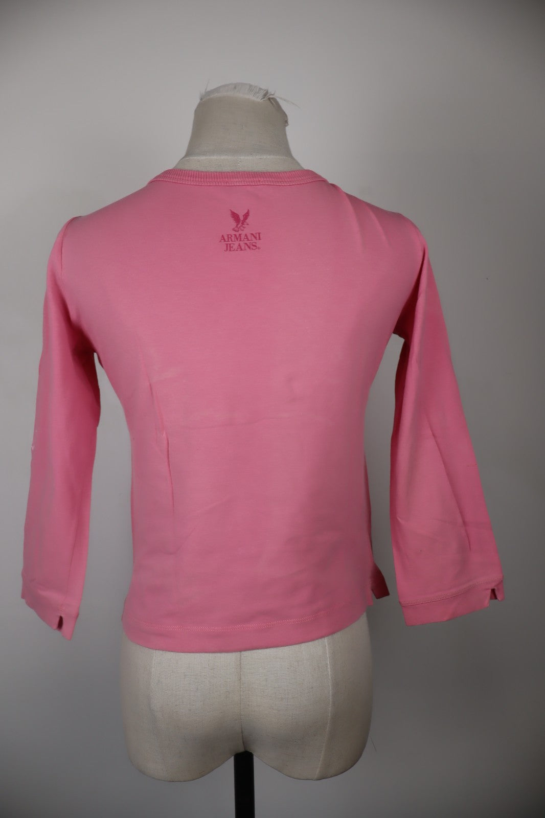 AJ ARMANI JEANS MAGLIA MANICA A 3/4 DONNA TG 40 WOMAN CASUAL VINTAGE TOP T-SHIRT