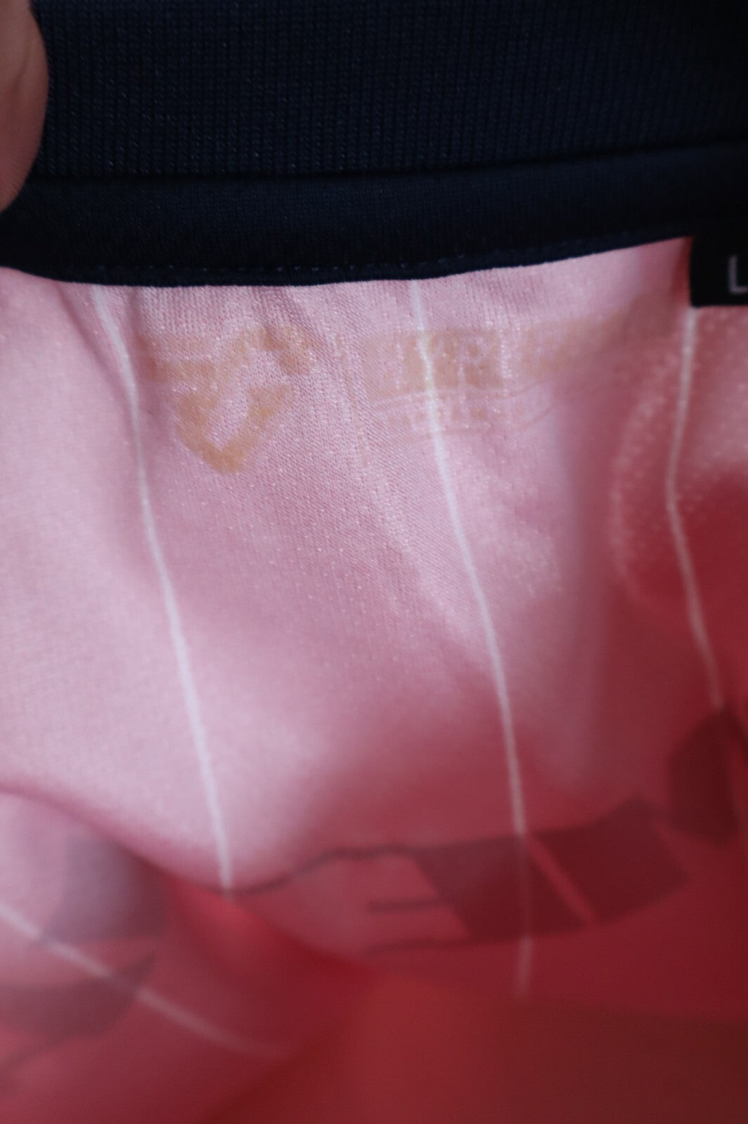 FRANKIE GARAGE POMEZIA MAGLIA CALCIO UOMO Tg L SOCCER TRIKOT MAN VINTAGE JERSEY