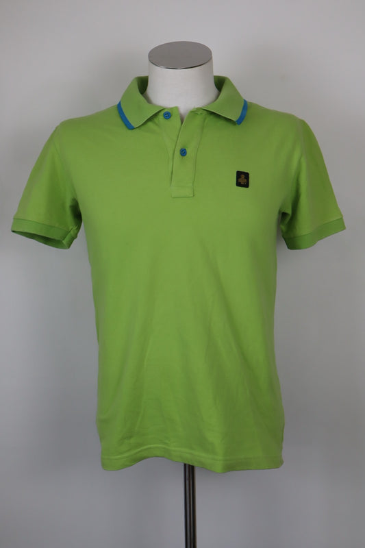 REFRIGIWEAR MAGLIA POLO COTONE UOMO TG. S MAN T-SHIRT CASUAL VINTAGE COTONE