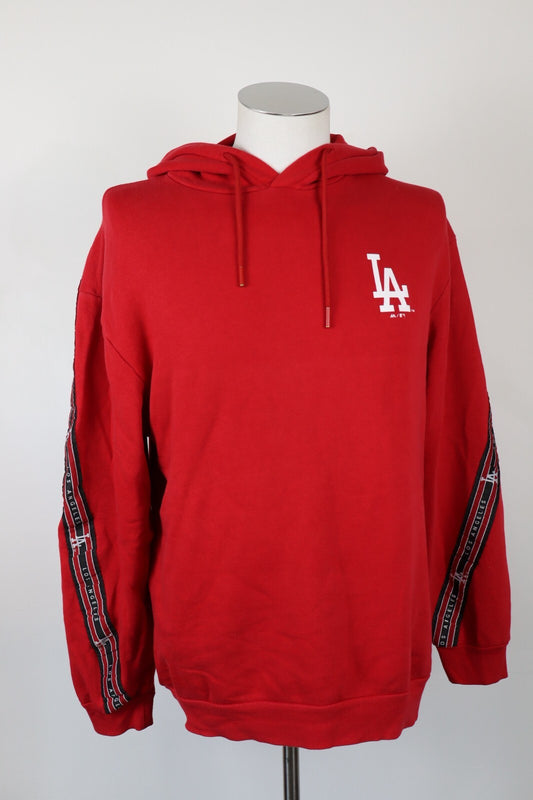 MAJESTIC BASEBALL LOS ANGELES FELPA CAPPUCCIO UOMO TG L MAN SPORT  SWEATSHIRT