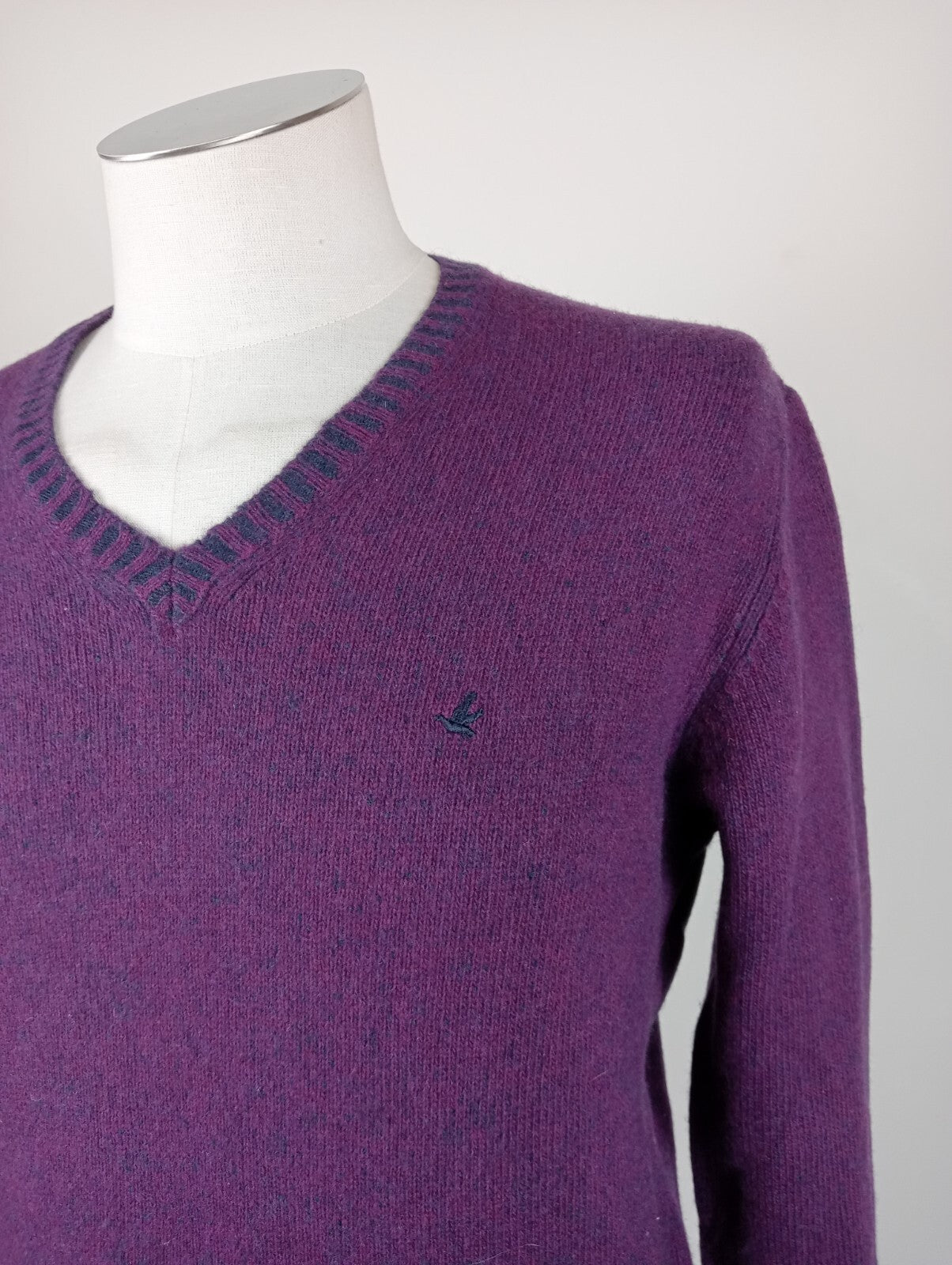BROOKSFIELD MAGLIONE UOMO Tg. 52 MAN SWEATER CASUAL VINTAGE LANA WOOL