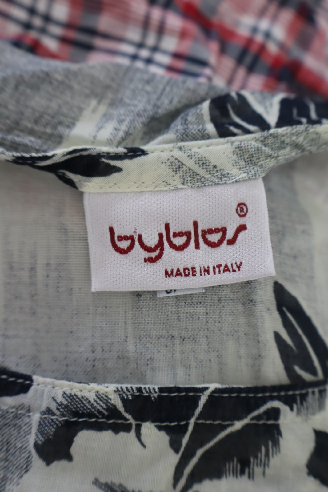 BYBLOS MAGLIA DONNA TG. 42 WOMAN CASUAL VINTAGE T-SHIRT TOP COTONE