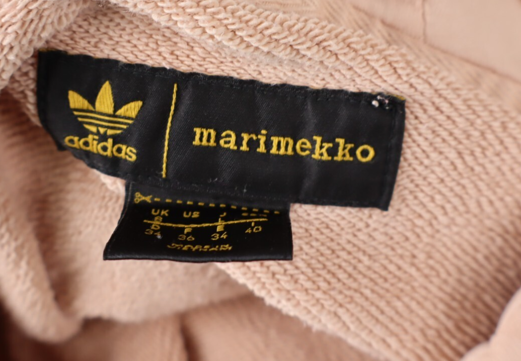 ADIDAS MARIMEKKO FELPA CAPPUCCIO DONNA TG S 40 WOMEN CASUAL VINTAGE SWEATSHIRT