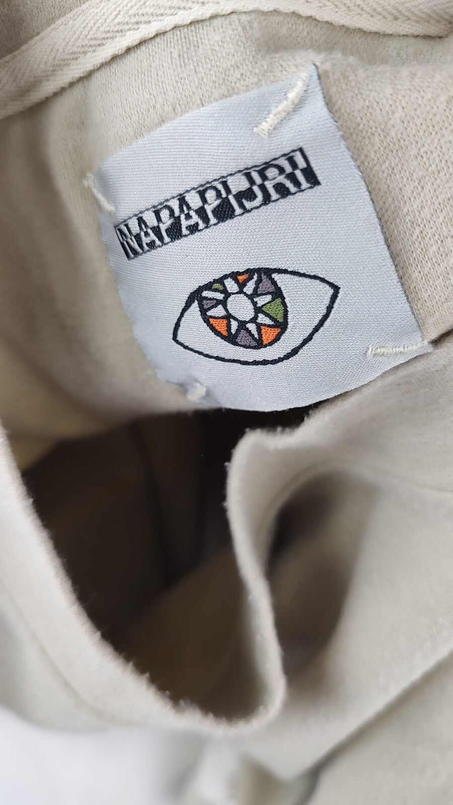 NAPAPIJRI MAGLIA UOMO COTONE TG. L MAN COTTON SHIRT CASUAL VINTAGE