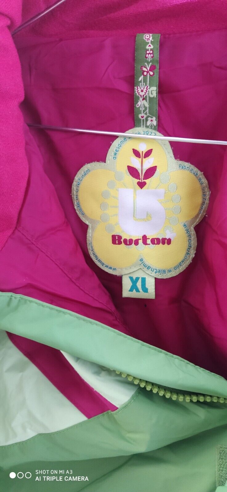 BURTON GIUBBINO IMBOTTITO GIACCA DONNA Tg XL WOMAN CASUAL JACKET VINTAGE