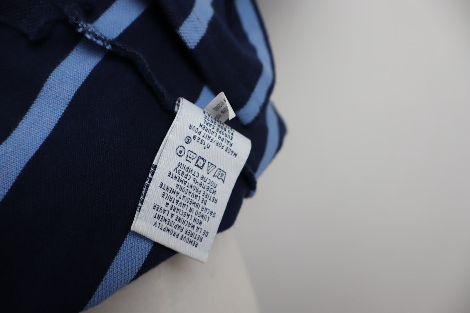 RALPH LAUREN POLO MAGLIA UOMO L MAN CASUAL VINTAGE T-SHIRT COTONE COTTON LOGO