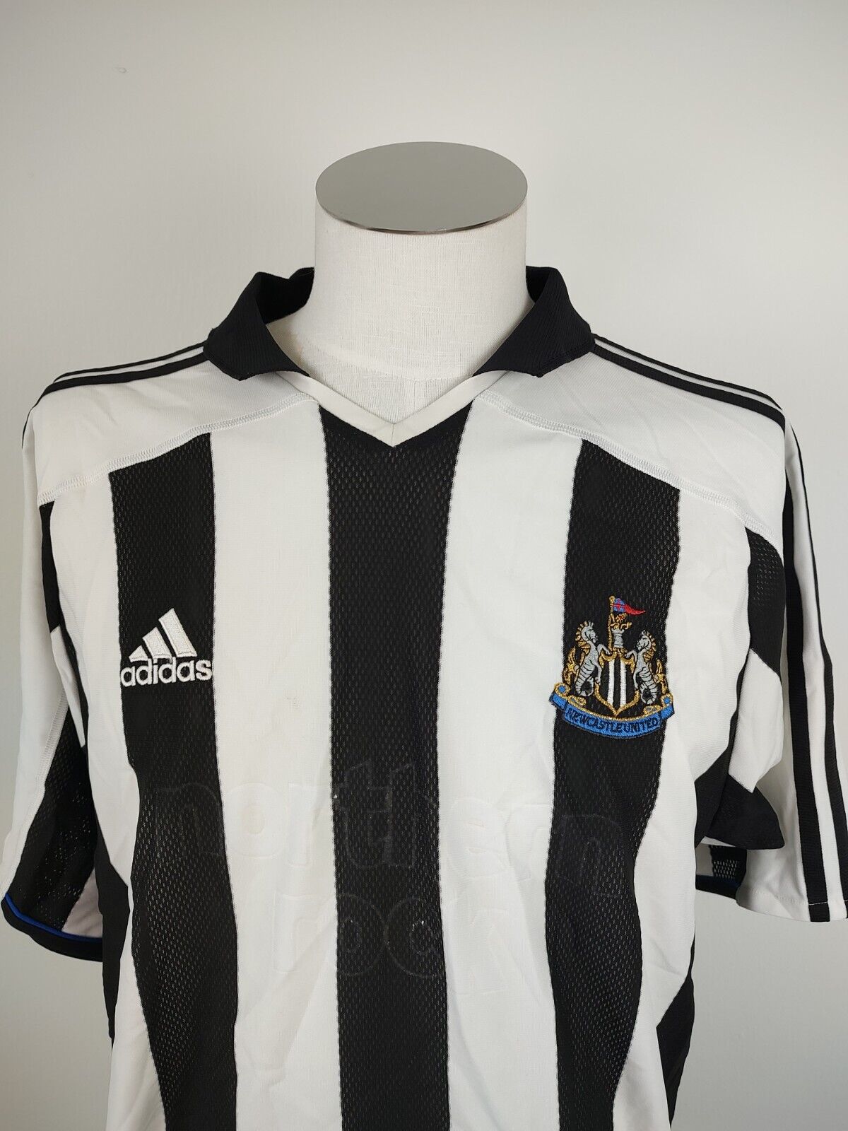 ADIDAS NEWCASTLE UNITED MAGLIA CALCIO UOMO Tg L SOCCER TRIKOT MAN JERSEY SPORT