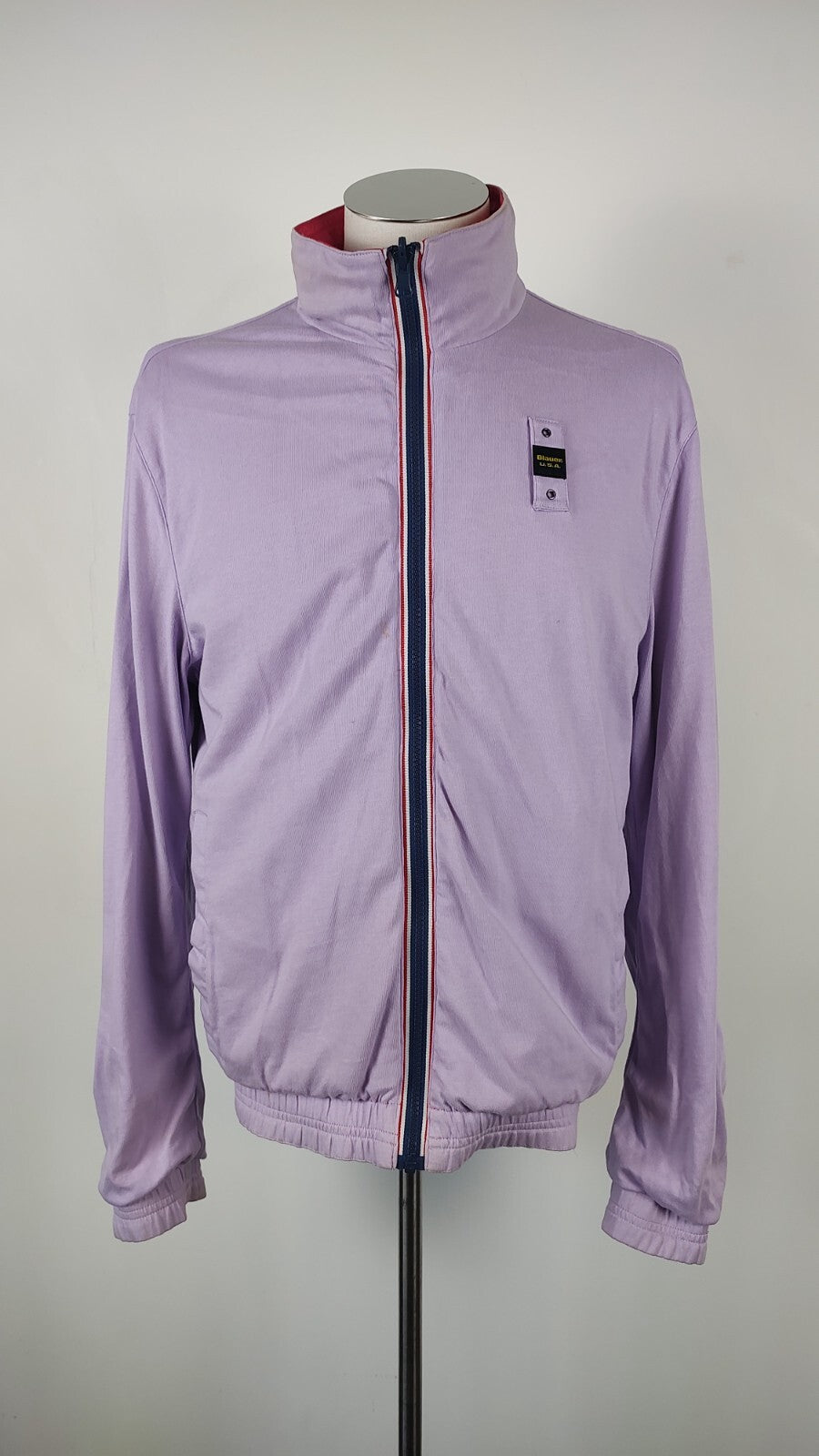 BLAUER GIUBBINO DOUBLEFACE UOMO  Tg L MAN CASUAL VINTAGE JACKET COTONE