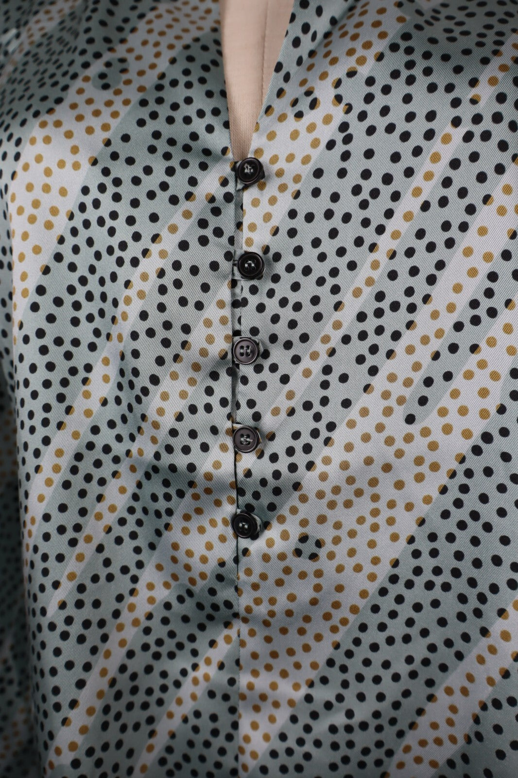 EMME MARELLA CAMICIA BLUSA DONNA TG. 44 WOMAN SHIRT CASUAL VINTAGE POIS