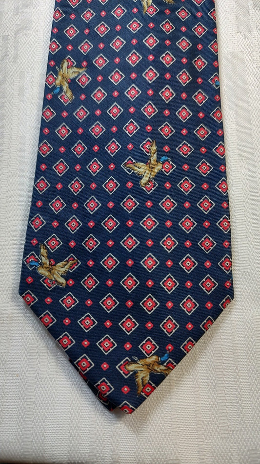 BROOKSFIELD 100% SILK TIE SETA CRAVATTA NECKTIE MADE IN ITALY CLASSIC