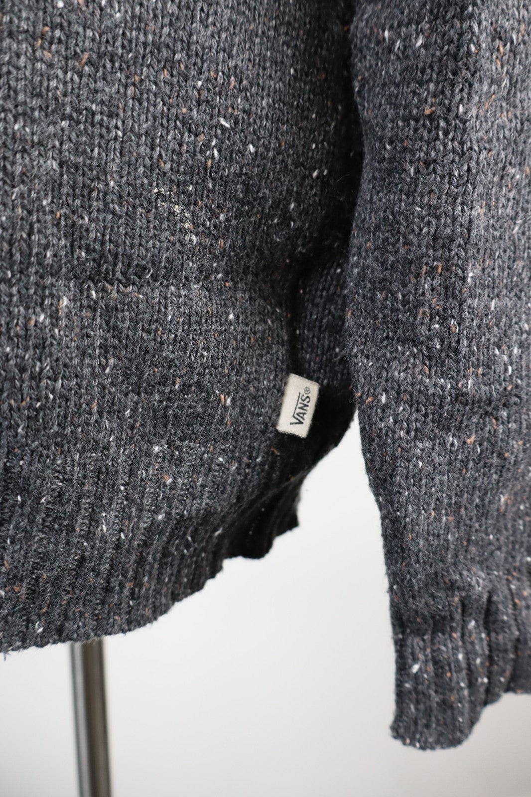 VANS MAGLIONE MAGLIA COTONE ACRILICO UOMO M MAN WOOL SWEATER CASUAL VINTAGE LOGO