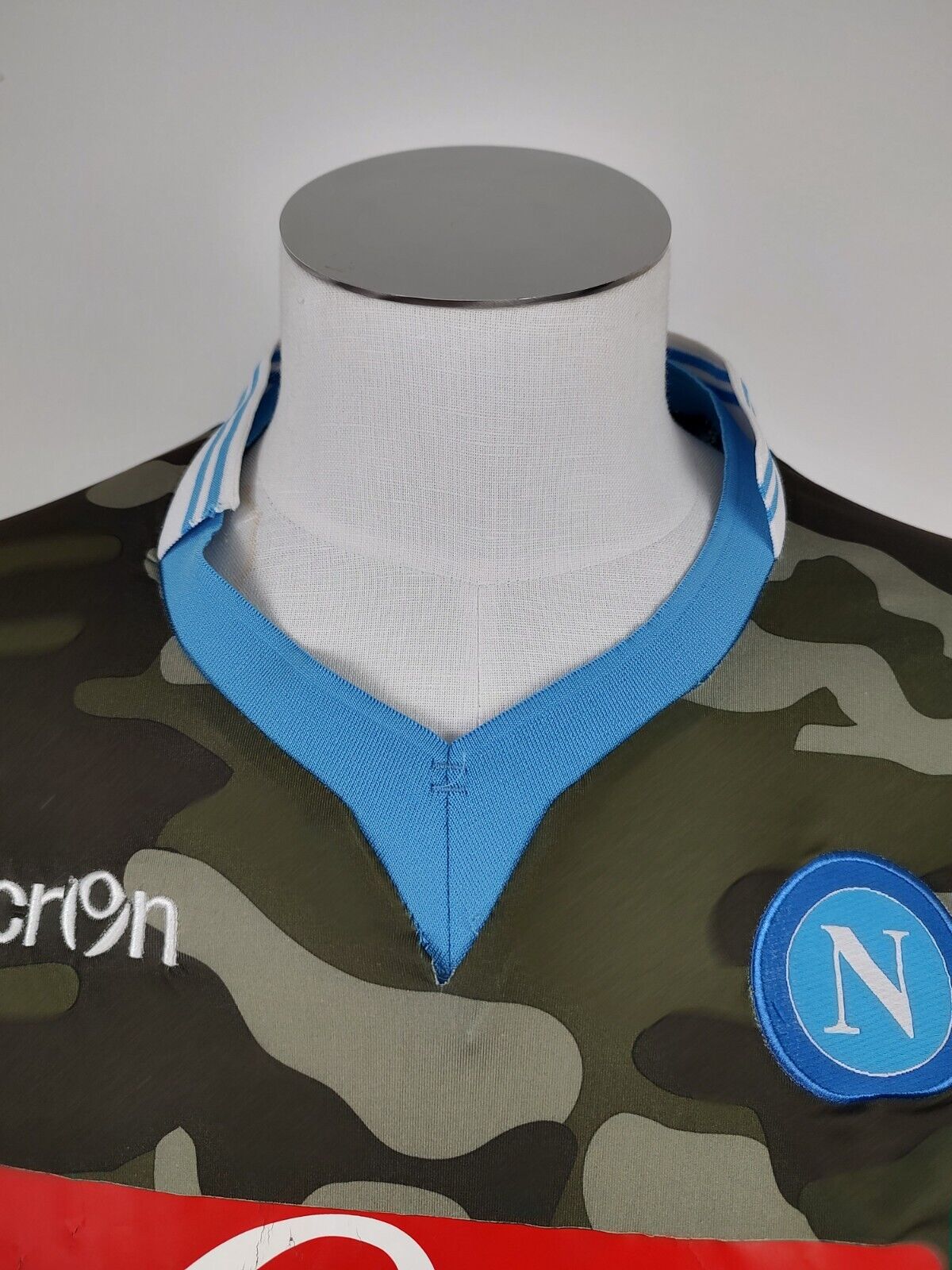 MACRON NAPOLI HIGUAIN N 9 MAGLIA CALCIO UOMO XL SOCCER TRIKOT MAN JERSEY 2013/14