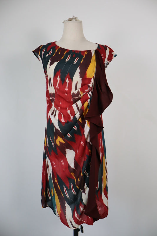 LIU JO VESTITO ABITO DONNA TG. 42 WOMAN CASUAL VINTAGE DRESS
