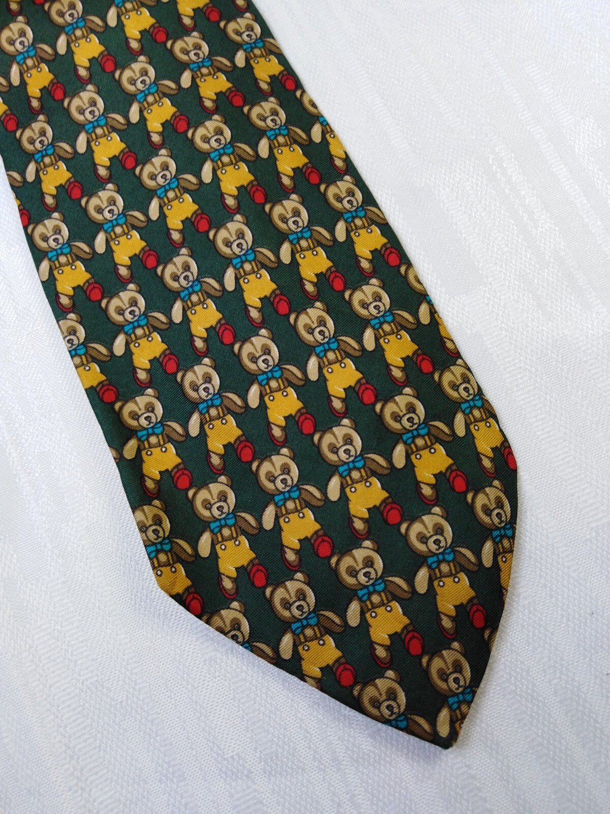 UMBERTO SCOLARI 100% SILK TIE SETA CRAVATTA NECKTIE ITALY VINTAGE CLASSIC