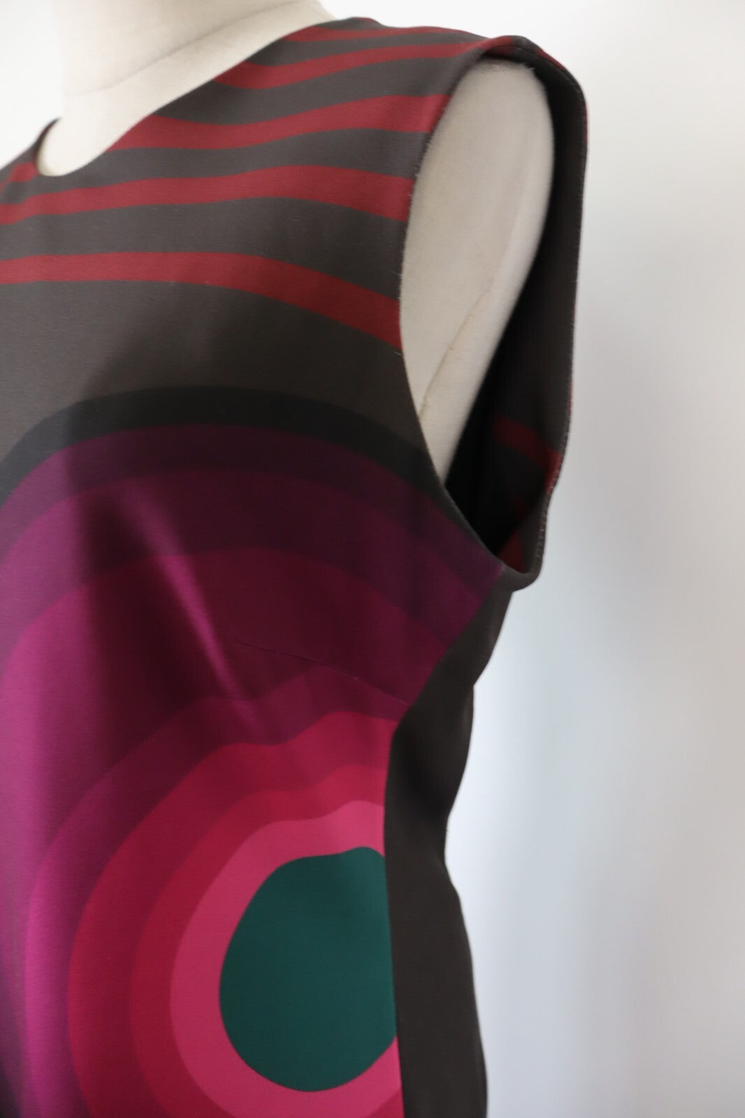 DESIGUAL VESTITO DONNA TG. 42 WOMAN CASUAL VINTAGE DRESS ABITO CERNIERA