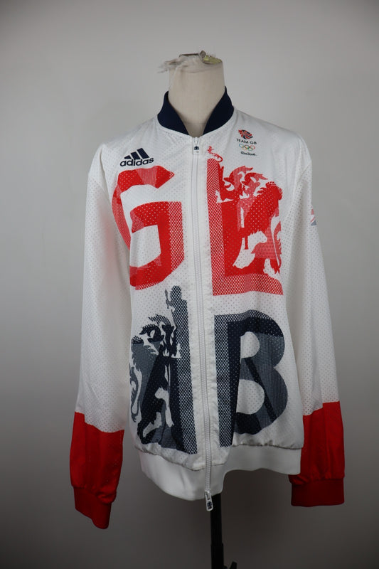 ADIDAS STELLA MC CARTNEY TEAM GB RIO 2016 FELPA ZIP DONNA 38 40 WOMAN JACKET