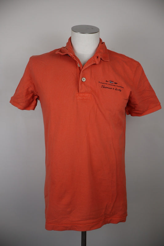 NAPAPIJRI MAGLIA POLO UOMO TG M MAN T-SHIRT CASUAL VINTAGE COTONE MANICA CORTA