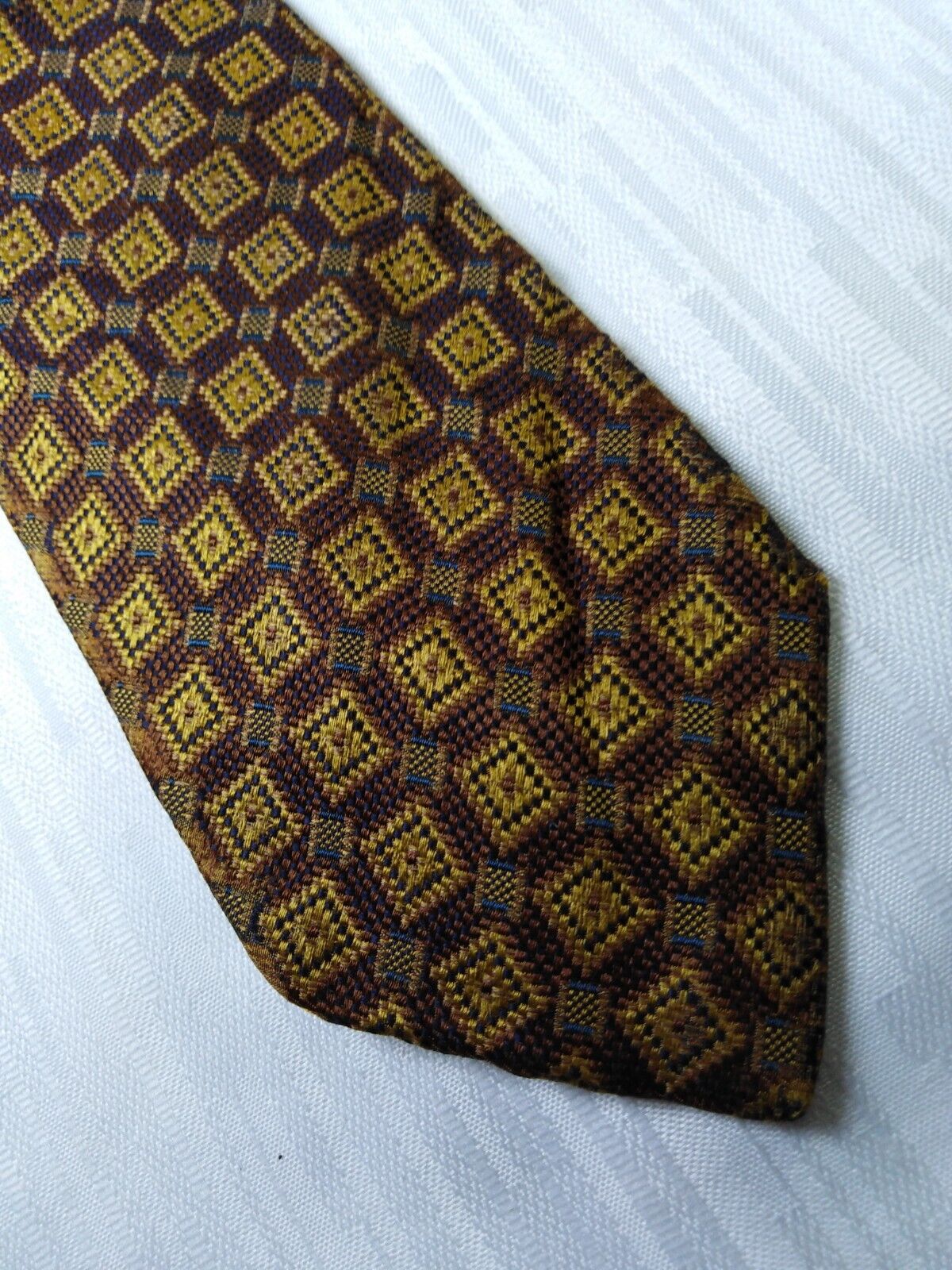 FABIO FERRETTI 100% SILK TIE SETA CRAVATTA NECKTIE MADE IN ITALY