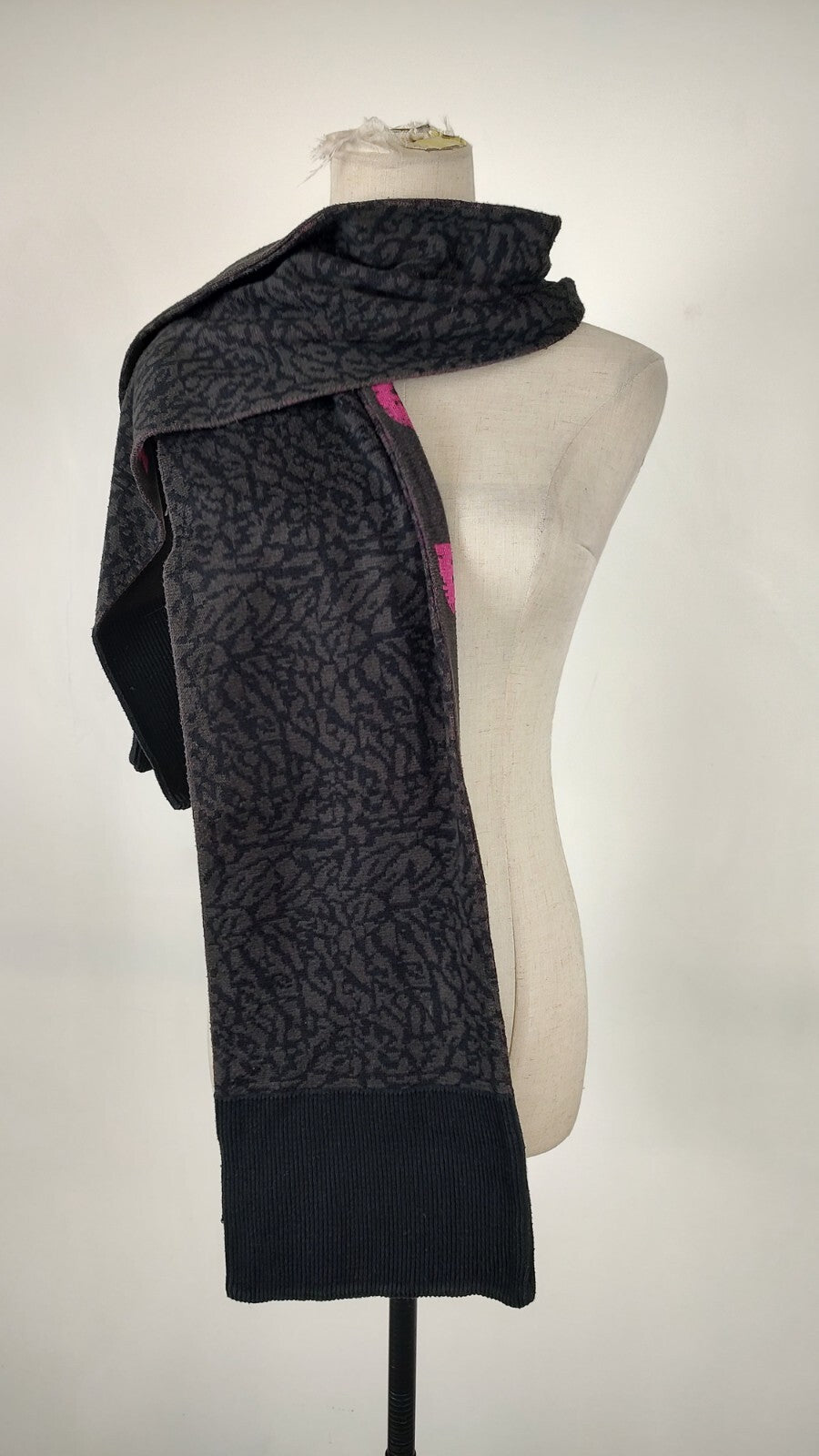 NIKE SCIARPA UOMO DONNA WOMAN MAN VINTAGE CASUAL SCARF DOUBLE-FACE