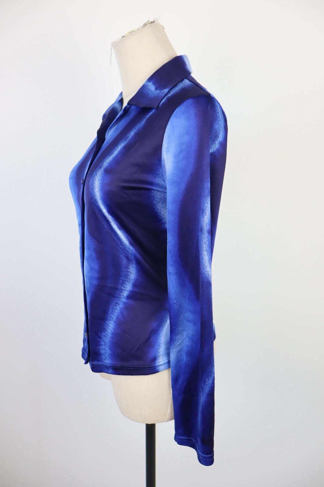 CAMICIA MORBIDA DONNA M WOMAN SHIRT FAIRSTYLE FUNKY VIRTUAL VINTAGE Y2K 2000'S