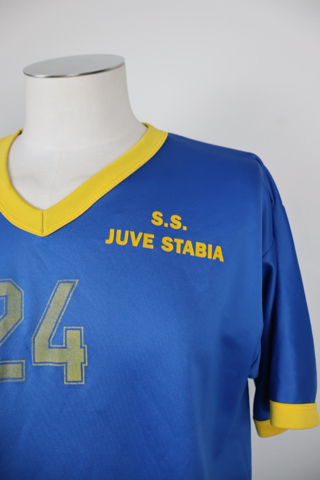 FLY LINE JUVE STABIA MAGLIA CALCIO TRIKOT UOMO XL SOCCER  T-SHIRT JERSEY VINTAGE