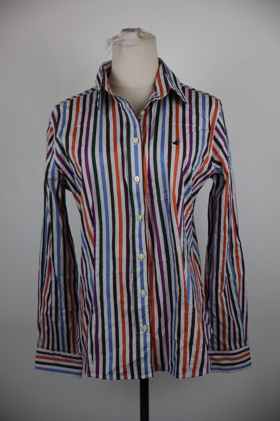 BROOKSFIELD CAMICIA  DONNA TG. 48 WOMAN SHIRT CASUAL VINTAGE COTONE COTTON