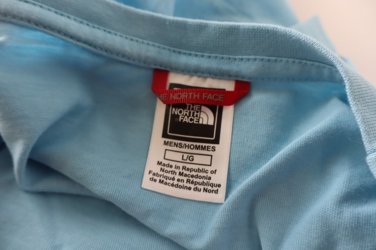 THE NORTH FACE MAGLIA UOMO COTONE TG L MAN COTTON T-SHIRT CASUAL VINTAGE LOGO