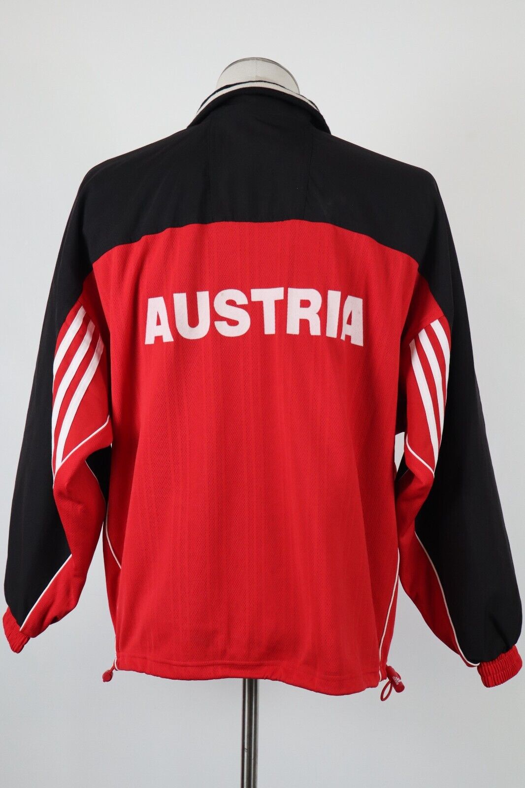 ADIDAS AUSTRIA GIACCA SPORT SCI UOMO Tg 44 MAN VINTAGE JACKET SKY