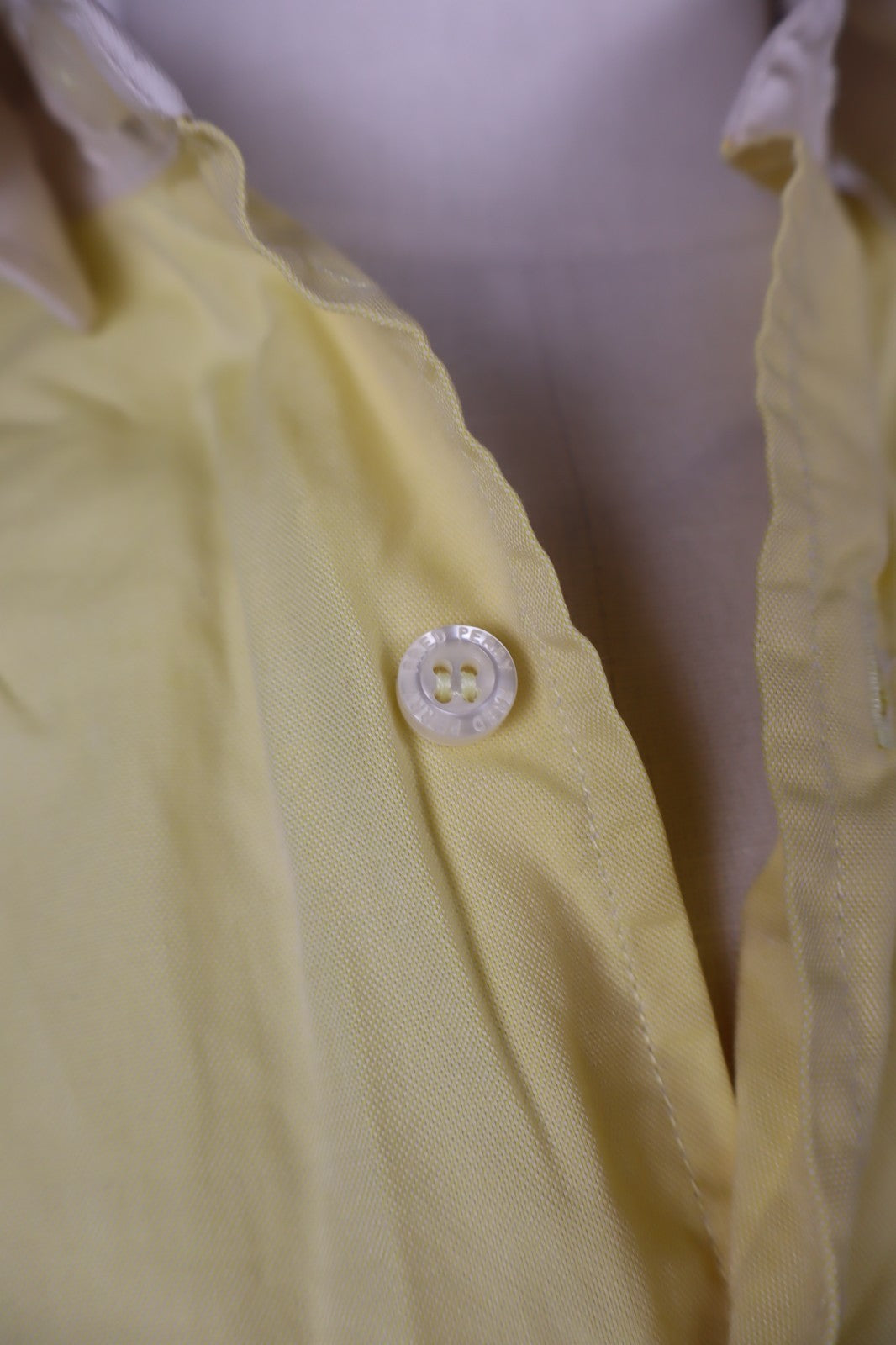 FRED PERRY CAMICIA UOMO TG 2XL SLIM MAN CASUAL VINTAGE SHIRT COTONE COTTON LOGO