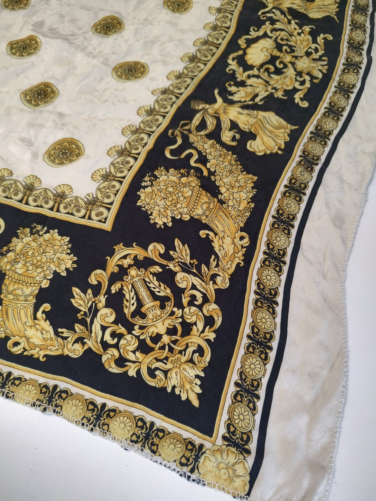 FOULARD 100% SILK SETA SCARVES SCIARPA SCARF SQUARE MADE ITALY