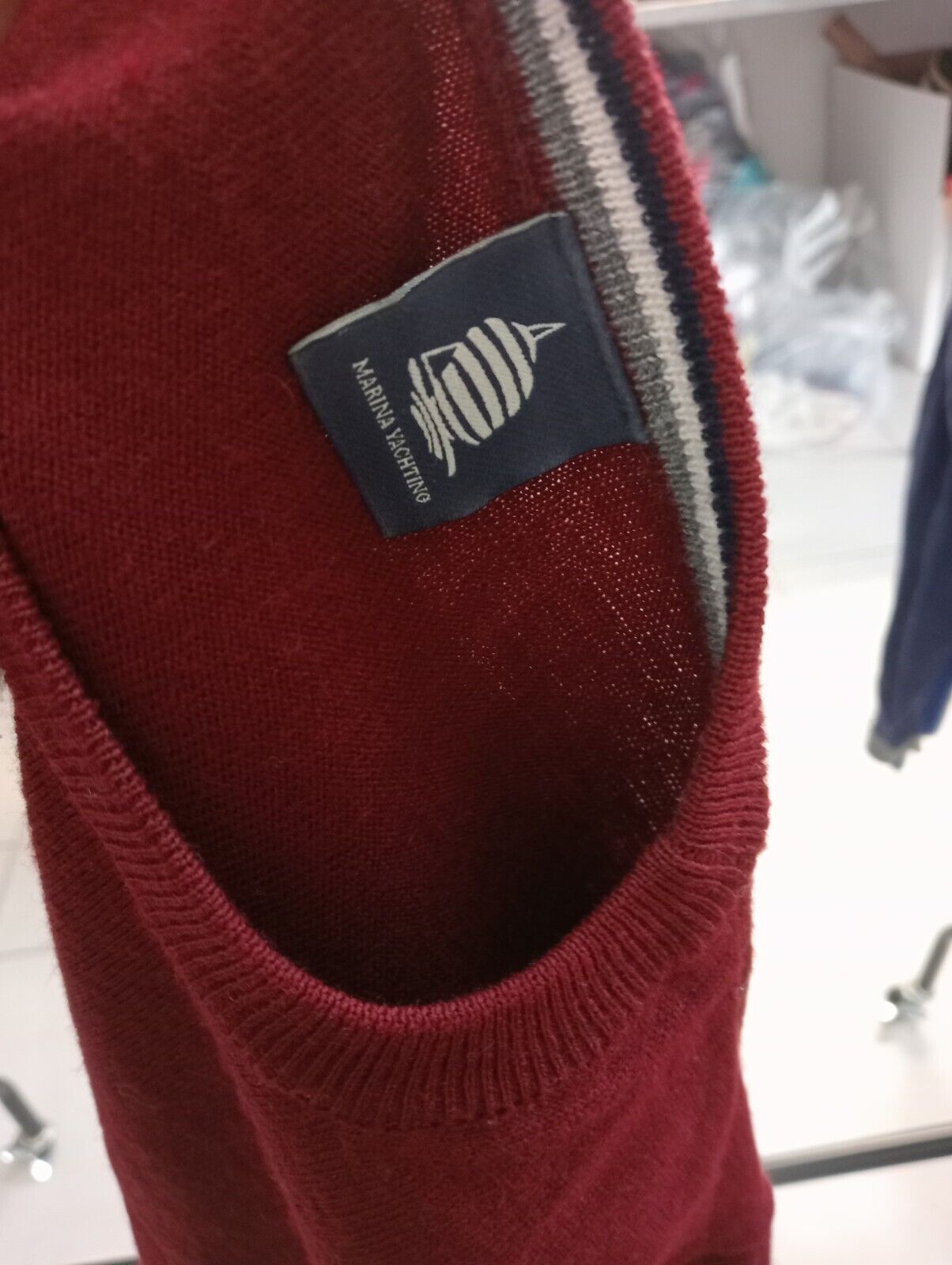 MARINA YACHTING MAGLIONE LANA WOOL UOMO TG XL MAN SWEATER CASUAL VINTAGE