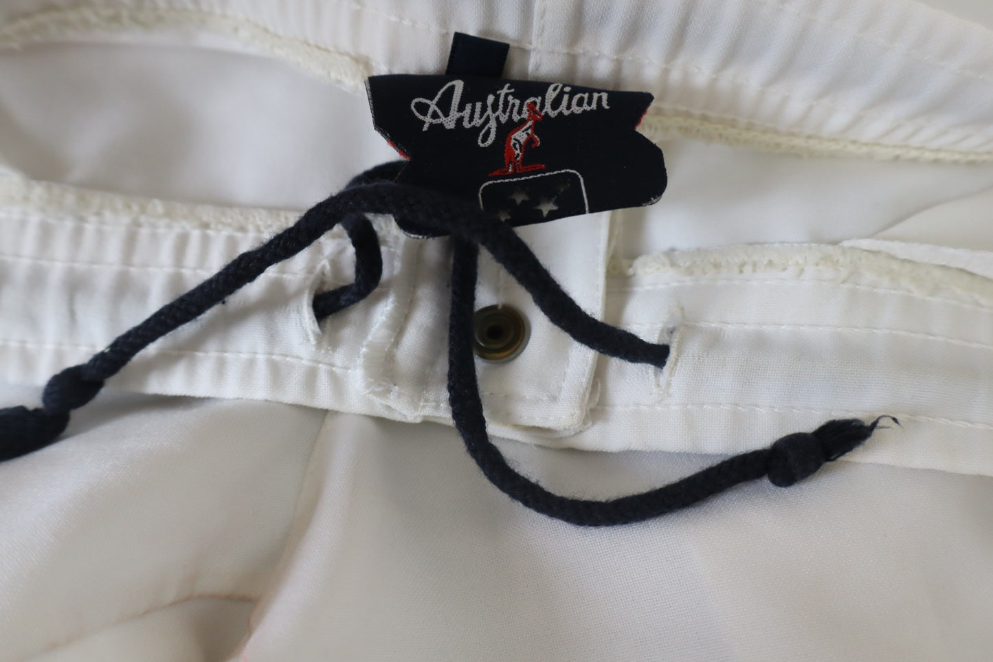AUSTRALIAN PANTALONCINO SPORT SHORTS UOMO TG 48 MAN VINTAGE CASUAL POLIESTERE