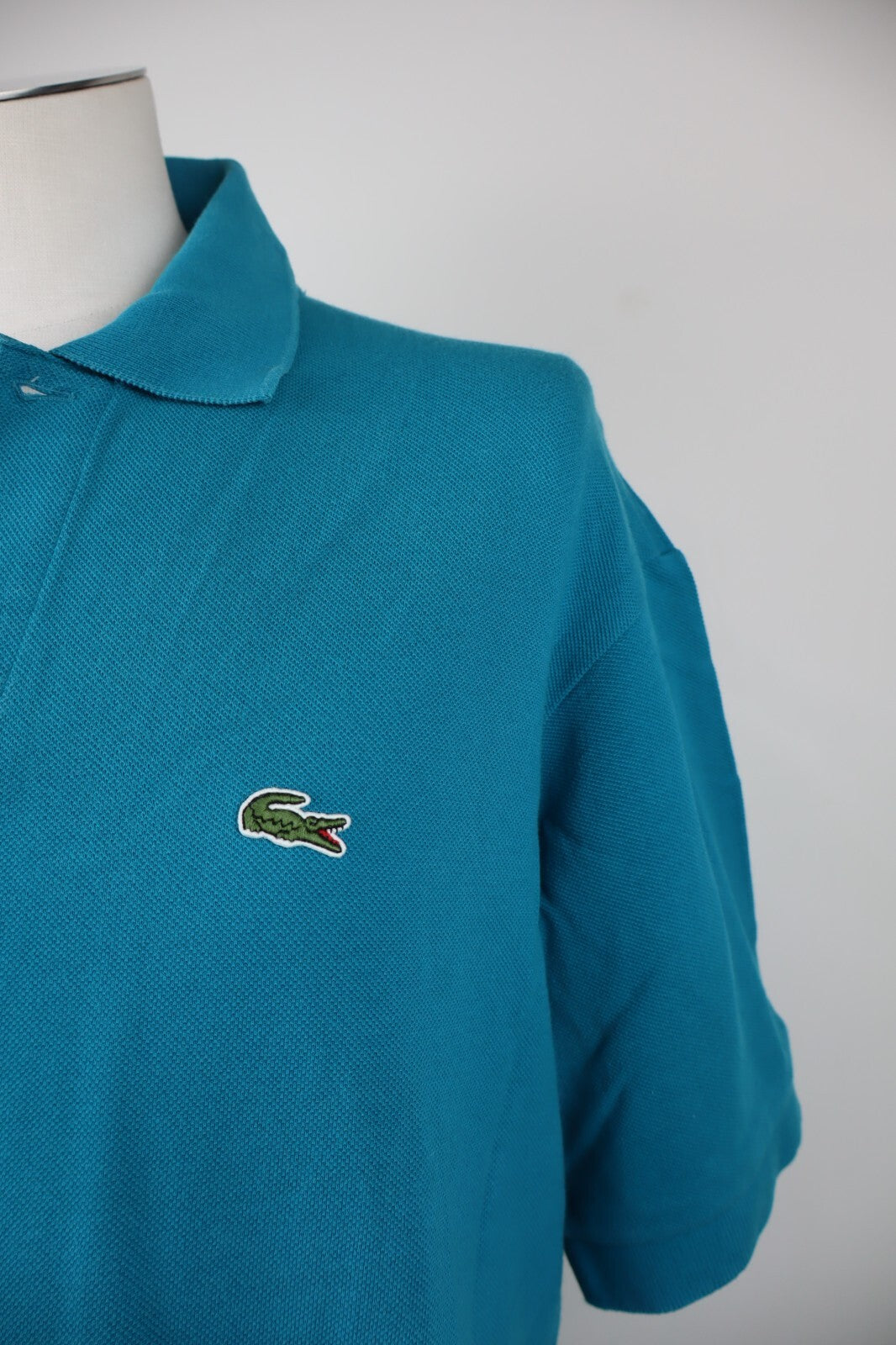 LACOSTE POLO MAGLIA UOMO COTONE TG. 2XL MAN COTTON T-SHIRT CASUAL VINTAGE LOGO